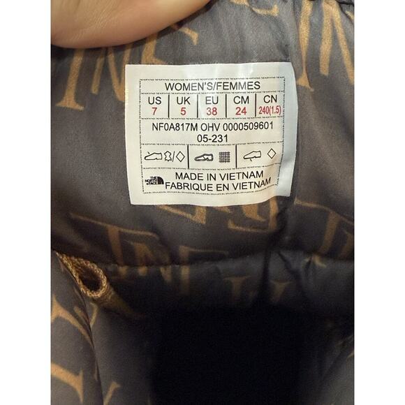 North Face Boots Womens Size 7 Waterproof Insulated Winter Ski Snow NF0A817M NWT - Picture 3 of 7